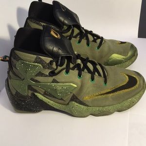 Paint splatter Nike basketball sneakers